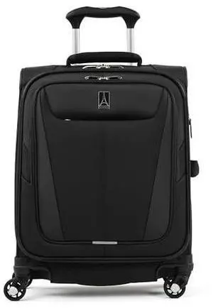 Travelpro Maxlite 5 Softside Expandable Luggage with 4 Spinner Wheels, Lightweight Suitcase, Men and Women, International, Black, Carry-on 19-Inch Travelpro Maxlite 5 Softside Expandable Luggage with 4 Spinner Wheels, Lightweight Suitcase, Men and Women, International, Black, Carry-on 19-Inch