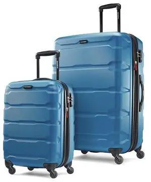 Samsonite Omni PC Hardside Expandable Luggage with Spinner Wheels, Adriatic Blue, 2-Piece Set (20/28) Samsonite Omni PC Hardside Expandable Luggage with Spinner Wheels, Adriatic Blue, 2-Piece Set (20/28)