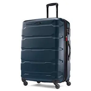 Samsonite Omni PC Hardside Expandable Luggage with Spinner Wheels, Teal, Checked-Large 28-Inch Samsonite Omni PC Hardside Expandable Luggage with Spinner Wheels, Teal, Checked-Large 28-Inch