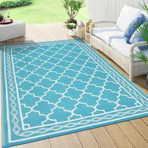 10' x 14' Outdoor Rug, Waterproof Reversible Plastic Straw Mat - Large Patio Carpet, Durable, Fade Resistant, Easy Clean - for RV, Deck, Porch, Balcony, Camping, Beach, Picnic, Backyard 10' x 14' Outdoor Rug, Waterproof Reversible Plastic Straw Mat - Large Patio Carpet, Durable, Fade Resistant, Easy Clean - for RV, Deck, Porch, Balcony, Camping, Beach, Picnic, Backyard