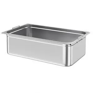 Commercial Hotel Pans Full Size, 21''x13''x6'' Heavy Duty Stainless Steel Steam Table Pans with Handles, NSF Certificated, Anti Jamming Stackable for Catering Buffets, 6 Pack Commercial Hotel Pans Full Size, 21''x13''x6'' Heavy Duty Stainless Steel Steam Table Pans with Handles, NSF Certificated, Anti Jamming Stackable for Catering Buffets, 6 Pack