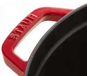 staub La Cocotte Round 40509-814 Pico Cocotte Round Cherry 7.1 inches (18 cm) Both Handed Casting, Enameled Pot, Induction Compatible staub La Cocotte Round 40509-814 Pico Cocotte Round Cherry 7.1 inches (18 cm) Both Handed Casting, Enameled Pot, Induction Compatible