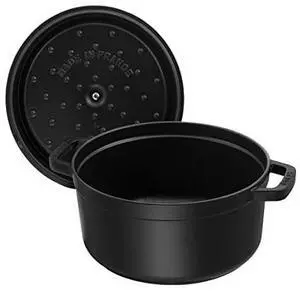 staub La Cocotte Round 40509-485 Pico Cocotte Round Black 7.1 inches (18 cm) Both Handed Casting, Enameled Pot, Induction Compatible staub La Cocotte Round 40509-485 Pico Cocotte Round Black 7.1 inches (18 cm) Both Handed Casting, Enameled Pot, Induction Compatible