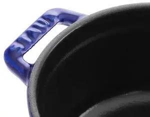 Staub Mini Round Cocotte - 0.25Qt - Dark Blue Staub Mini Round Cocotte - 0.25Qt - Dark Blue