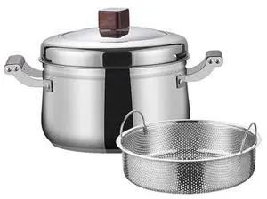 Stainless Steel Steamer Pot Steaming Pot Heavy Duty Travel Cooking Pots, 26cm Stainless Steel Steamer Pot Steaming Pot Heavy Duty Travel Cooking Pots, 26cm