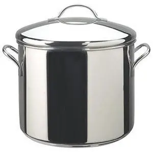 Farberware 50008 Classic Stainless Steel Stock Pot/Stockpot with Lid - 12 Quart, Silver Farberware 50008 Classic Stainless Steel Stock Pot/Stockpot with Lid - 12 Quart, Silver