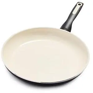 GreenPan Rio Healthy Ceramic Nonstick 12" Frying Pan Skillet, PFAS-Free, Dishwasher Safe, Black GreenPan Rio Healthy Ceramic Nonstick 12" Frying Pan Skillet, PFAS-Free, Dishwasher Safe, Black