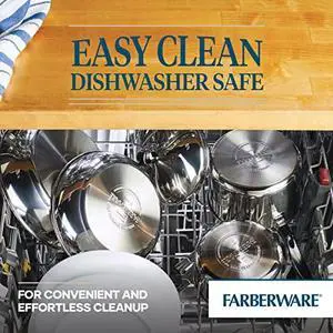 Farberware 70755 Classic Series Stainless Steel 8-Quart Covered Straining Stockpot with Lid, Stainless Steel Pot with Lid, Silver Farberware 70755 Classic Series Stainless Steel 8-Quart Covered Straining Stockpot with Lid, Stainless Steel Pot with Lid, Silver