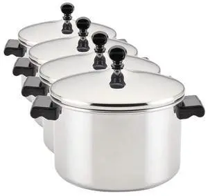 Farberware Classic Stainless Steel 4-Quart Covered Saucepot - - Silver (Pack of 4) Farberware Classic Stainless Steel 4-Quart Covered Saucepot - - Silver (Pack of 4)