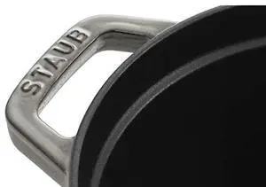 staub La Cocotte Oval 40509-320 Pico Cocotte Oval Gray 12.2 inches (31 cm) Large Two-Handed Cast Enameled Pot, Induction Compatible staub La Cocotte Oval 40509-320 Pico Cocotte Oval Gray 12.2 inches (31 cm) Large Two-Handed Cast Enameled Pot, Induction Compatible