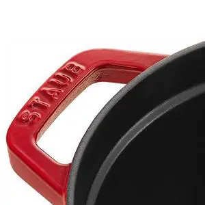 Staub La Cocotte Oval 40509-866 "Pico Cocotte Oval Cherry 12.2 inches (31 cm), Large, Two-Handed, Cast Enameled Pot, Induction Compatible Staub La Cocotte Oval 40509-866 "Pico Cocotte Oval Cherry 12.2 inches (31 cm), Large, Two-Handed, Cast Enameled Pot, Induction Compatible
