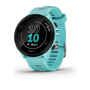 Garmin Forerunner 55, GPS Running Watch with Daily Suggested Workouts, Up to 2 Weeks of Battery Life, Aqua Garmin Forerunner 55, GPS Running Watch with Daily Suggested Workouts, Up to 2 Weeks of Battery Life, Aqua