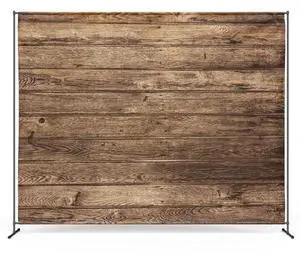 Zink Vintage Wooden Wall Backdrop - Wrinkle-Free 4.5 Ft x 6 Ft Gray Wooden Photo Studio Backdrop for Birthdays, Weddings, Baby Showers, and More Zink Vintage Wooden Wall Backdrop - Wrinkle-Free 4.5 Ft x 6 Ft Gray Wooden Photo Studio Backdrop for Birthdays, Weddings, Baby Showers, and More