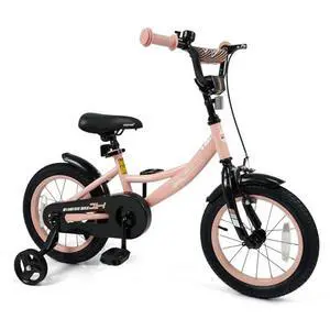 COSTWAY Kids Bike, 14 Inch Toddler Bicycle with Removable Training Wheels, Dual Brakes, Adjustable Seat & Handlebar Height, Girls & Boys Bikes for 3-8 Years Old (Pink,14 Inch) COSTWAY Kids Bike, 14 Inch Toddler Bicycle with Removable Training Wheels, Dual Brakes, Adjustable Seat & Handlebar Height, Girls & Boys Bikes for 3-8 Years Old (Pink,14 Inch)