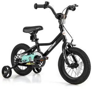 COSTWAY 12/14/16/18 Inch Kids Bike, Boys & Girls Training Bike w/Removable Training Wheels, Pneumatic Tires, Adjustable Handlebar & Seat, Dual Brake System, Children Toddler Bicycle for 3-8 Years Old COSTWAY 12/14/16/18 Inch Kids Bike, Boys & Girls Training Bike w/Removable Training Wheels, Pneumatic Tires, Adjustable Handlebar & Seat, Dual Brake System, Children Toddler Bicycle for 3-8 Years Old