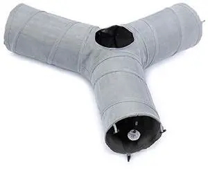 PAWZ Road Cat Tunnel Collapsible 3 Way Cat Play Tube 10.5 Inches in Diameter PAWZ Road Cat Tunnel Collapsible 3 Way Cat Play Tube 10.5 Inches in Diameter