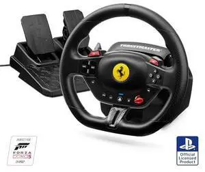 Thrustmaster T98 Ferrari 296 GTB Racing Wheel and Pedal Set (compatible with PS5, PS4 & PC) Thrustmaster T98 Ferrari 296 GTB Racing Wheel and Pedal Set (compatible with PS5, PS4 & PC)