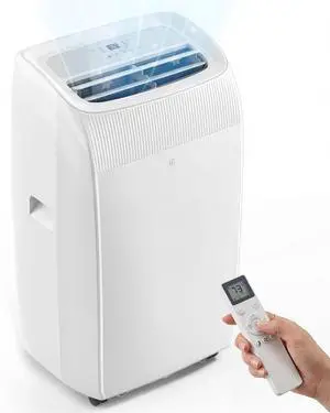 14,000 BTU Portable Air Conditioner - Multi-Function Portable AC Unit Cools Up to 700 Sq. Ft., with Ultra-Quiet(42db), Auto Swing, 24H Timer, AC Unit for Bedroom, Dorm, Apartment 14,000 BTU Portable Air Conditioner - Multi-Function Portable AC Unit Cools Up to 700 Sq. Ft., with Ultra-Quiet(42db), Auto Swing, 24H Timer, AC Unit for Bedroom, Dorm, Apartment