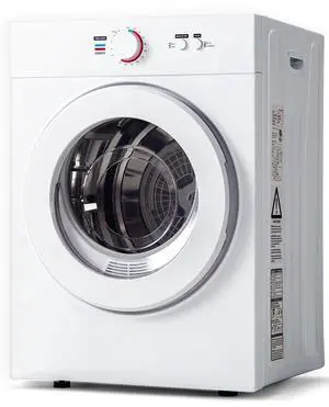 1.8 Cu.Ft Compact Dryer - 1020W Portable Clothes Dryer with Stainless Steel Tub, Front Load Tumble, Four Functions - Compact Drying Unit for Laundry, Apartments, Dorms 1.8 Cu.Ft Compact Dryer - 1020W Portable Clothes Dryer with Stainless Steel Tub, Front Load Tumble, Four Functions - Compact Drying Unit for Laundry, Apartments, Dorms