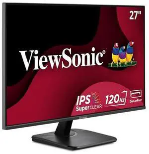 ViewSonic VA2756A-MHD 27 Inch 1080p Monitor, IPS Display with 120Hz for Enhanced Home and Office Productivity, Eye Care Technology, HDMI, DisplayPort, and VGA Inputs ViewSonic VA2756A-MHD 27 Inch 1080p Monitor, IPS Display with 120Hz for Enhanced Home and Office Productivity, Eye Care Technology, HDMI, DisplayPort, and VGA Inputs