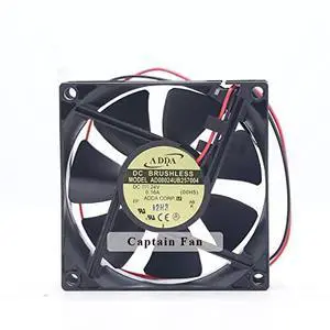 AD08024UB257004 ADDA Fan 8CM DC 24V 0.16A Axial Cooling Fan AD08024UB257004 ADDA Fan 8CM DC 24V 0.16A Axial Cooling Fan