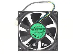 AD0812UX-A7BGL ADDA Fan DC 12V 0.33A 8CM Fan 4-Wire Axial Cooling Fan AD0812UX-A7BGL ADDA Fan DC 12V 0.33A 8CM Fan 4-Wire Axial Cooling Fan