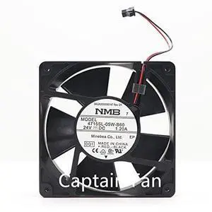 4715SL-05W-B60 Fan DC 24V 12038MM 1.20A IP55 Axial Cooling Fans 4715SL-05W-B60 Fan DC 24V 12038MM 1.20A IP55 Axial Cooling Fans