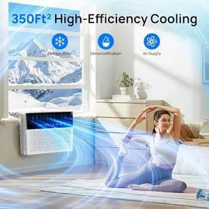 Mountman 6500 BTU Window Air Conditioner, Cool up to 150 Sq.Ft.,U-Shaped Window AC Units with Quiet,24H Timer,3 Speeds,6 Modes,Energy Saving,AC Window for Home,Office,Bedroom Mountman 6500 BTU Window Air Conditioner, Cool up to 150 Sq.Ft.,U-Shaped Window AC Units with Quiet,24H Timer,3 Speeds,6 Modes,Energy Saving,AC Window for Home,Office,Bedroom