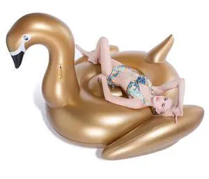 Giant Inflatable Golden Swan Pool Float with Fast Valves Summer Beach Swimming Pool Floatie Lounge Floating Raft Outdoor Party Decorations Toys for Adults (XXXL) Giant Inflatable Golden Swan Pool Float with Fast Valves Summer Beach Swimming Pool Floatie Lounge Floating Raft Outdoor Party Decorations Toys for Adults (XXXL)