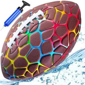 Pool Beach Water Football - Strong Grip Waterproof Football for All-Weather Play Pool Toys Beach Games Outdoor Sports Lake Toy Christmas Birthday Gifts for Kids Boys Teens Adults Pool Beach Water Football - Strong Grip Waterproof Football for All-Weather Play Pool Toys Beach Games Outdoor Sports Lake Toy Christmas Birthday Gifts for Kids Boys Teens Adults