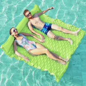 Floating Mat Pool Floats - Giant Inflatable Pool Float Lake Raft Lounge Floating Water Mat for Swimming Pool Floatie Lounger Beach Pool Party Toy for Adults & Kids (CH, XL) Floating Mat Pool Floats - Giant Inflatable Pool Float Lake Raft Lounge Floating Water Mat for Swimming Pool Floatie Lounger Beach Pool Party Toy for Adults & Kids (CH, XL)