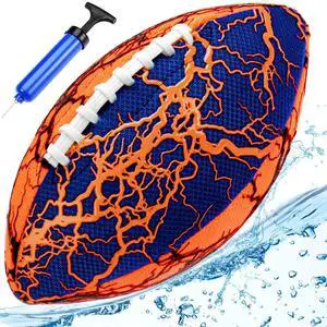 Waterproof Football Pool Toys - Strong Grip Soft Football for All-Weather Play Pool Games Beach Toys Water Footballs Outdoor Sports Toy Christmas Birthday Gifts for Kids Boys Teens Adults Waterproof Football Pool Toys - Strong Grip Soft Football for All-Weather Play Pool Games Beach Toys Water Footballs Outdoor Sports Toy Christmas Birthday Gifts for Kids Boys Teens Adults