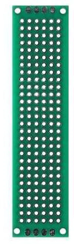 Universal PCB Circuit Protoboard Double Sided Breadboard 2 * 8CM Green Stripboard Prototyping Board DIY Electronic Kit New Universal PCB Circuit Protoboard Double Sided Breadboard 2 * 8CM Green Stripboard Prototyping Board DIY Electronic Kit New