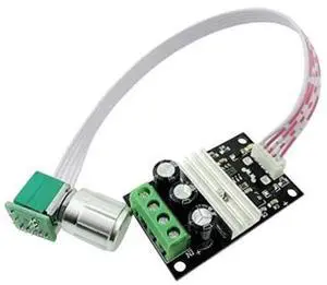 DC Motor Speed Controller DC 6/12/24/28V 3A PWM DC Motor Speed Governor Adjustable Potentiometer with Flat Cable New DC Motor Speed Controller DC 6/12/24/28V 3A PWM DC Motor Speed Governor Adjustable Potentiometer with Flat Cable New