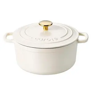Enameled Cast Iron Dutch Oven Pot with Lid, 4 QT Dutch Ovens, Heavy-Duty Cast Iron Pot for Sourdough Bread Baking, Braising, Stews, Roasting, Healthy & Non-Toxic, Dual Handles, All Stovetop Compatible Enameled Cast Iron Dutch Oven Pot with Lid, 4 QT Dutch Ovens, Heavy-Duty Cast Iron Pot for Sourdough Bread Baking, Braising, Stews, Roasting, Healthy & Non-Toxic, Dual Handles, All Stovetop Compatible