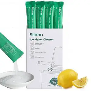 Ice Maker Cleaner & Descaler | Fast Dissolving, Safe | 100% Pure Citric Acid Descaler Powder, 4 Individually Packaged Pouches, Compatible with All Ice Makers & Coffee Machines Ice Maker Cleaner & Descaler | Fast Dissolving, Safe | 100% Pure Citric Acid Descaler Powder, 4 Individually Packaged Pouches, Compatible with All Ice Makers & Coffee Machines