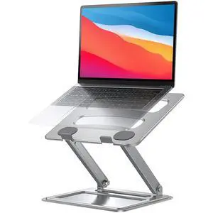 Adjustable Laptop Stand, Portable for 17.3inch Laptops, Holds Up to 17.6lbs, Ergonomic Posture & Heat Dissipation Adjustable Laptop Stand, Portable for 17.3inch Laptops, Holds Up to 17.6lbs, Ergonomic Posture & Heat Dissipation
