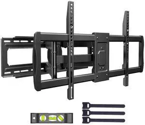 Full Motion TV Wall Mount Bracket, Swivel Articulating TV Mount, Fits for 50-90 inch 4K Flat Curved TVs, Holds up to 150 lbs, Max 800x400mm,Fits 16/18/24 Wood Studs Full Motion TV Wall Mount Bracket, Swivel Articulating TV Mount, Fits for 50-90 inch 4K Flat Curved TVs, Holds up to 150 lbs, Max 800x400mm,Fits 16/18/24 Wood Studs