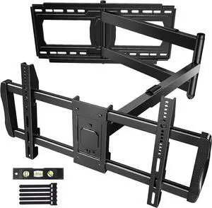 Full Motion Long Arm TV Wall Mount for 42-90 inch TVs, Corner Articulating TV Mount Bracket with 42.72 inch Long Arm Extension, Swivel and Tilt, Max 800x400mm, Holds up to 150 lbs Full Motion Long Arm TV Wall Mount for 42-90 inch TVs, Corner Articulating TV Mount Bracket with 42.72 inch Long Arm Extension, Swivel and Tilt, Max 800x400mm, Holds up to 150 lbs