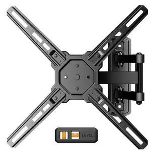 Full Motion TV Wall Mount with 180°Rotation for Most 2650 inch TVs, TV Monitor Wall Mount Bracket Holds up to 55lbs, Max 400x400mm Full Motion TV Wall Mount with 180°Rotation for Most 2650 inch TVs, TV Monitor Wall Mount Bracket Holds up to 55lbs, Max 400x400mm