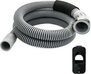 Upgrade DC97-18682D, DC97-18682C Washer Drain Hose Compatible with Samsung Washing Machine WA45H7000AW/AA, WA45T3400AP etc, Replacement DC97-18682A, DC97-18682B, DC97-18682E, DC67-00808A Drain Hose Upgrade DC97-18682D, DC97-18682C Washer Drain Hose Compatible with Samsung Washing Machine WA45H7000AW/AA, WA45T3400AP etc, Replacement DC97-18682A, DC97-18682B, DC97-18682E, DC67-00808A Drain Hose