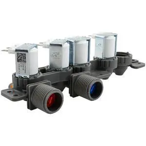 AJU75152602 Washer Inlet Valve Assembly compatible with lg WT7100CW, WT7150CW, WT7300CV, WT7300CW, WT7400CW, WT7800CW, WT7900HBA, WT7305CV, WT7400CV, WT7800CV WT7155CW, WT7405CV, WT7405CW etc Series AJU75152602 Washer Inlet Valve Assembly compatible with lg WT7100CW, WT7150CW, WT7300CV, WT7300CW, WT7400CW, WT7800CW, WT7900HBA, WT7305CV, WT7400CV, WT7800CV WT7155CW, WT7405CV, WT7405CW etc Series