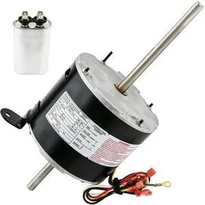 F48AE48A61 Fan Motor Replaces for genteq, 3314471.011, 3314471.013, Compatible with RV AC Dometic Duo-Therm Penguin II 641815, 641816, 641835, 641915, 641916, 641935, 1/4 hp, 1650 rpm, 1-Year Warranty F48AE48A61 Fan Motor Replaces for genteq, 3314471.011, 3314471.013, Compatible with RV AC Dometic Duo-Therm Penguin II 641815, 641816, 641835, 641915, 641916, 641935, 1/4 hp, 1650 rpm, 1-Year Warranty