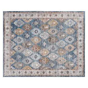 Washable Rug 8 x 10 Area Rugs for Living Room, Non-Slip Stain Resistant Rug, Low Pile Soft Rug Indoor Large Carpets Pet Friendly Mat, for Bedroom Kitchen Dining Room, Light Blue BU05AR01 Washable Rug 8 x 10 Area Rugs for Living Room, Non-Slip Stain Resistant Rug, Low Pile Soft Rug Indoor Large Carpets Pet Friendly Mat, for Bedroom Kitchen Dining Room, Light Blue BU05AR01
