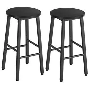 Bar Stools, Bar stools Set of 2,Counter Height Bar Stools, 24.8" Barstools for Kitchen Island, Industrial Kitchen Bar Chairs, for Dining Room, Bar, Black BB07BY01G1N2 Bar Stools, Bar stools Set of 2,Counter Height Bar Stools, 24.8" Barstools for Kitchen Island, Industrial Kitchen Bar Chairs, for Dining Room, Bar, Black BB07BY01G1N2