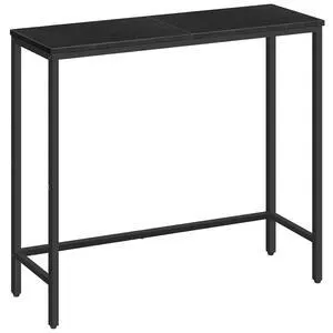 Narrow Console Table, 29.5" Small Entryway Table, Thin Sofa Table, Side Table, Display Table, for Hallway, Bedroom, Living Room, Foyer, Black BK75XG01 Narrow Console Table, 29.5" Small Entryway Table, Thin Sofa Table, Side Table, Display Table, for Hallway, Bedroom, Living Room, Foyer, Black BK75XG01