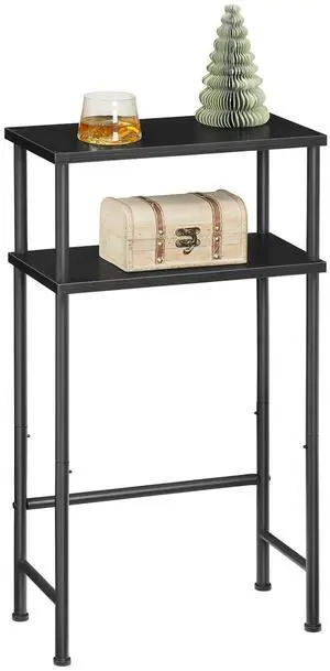 Narrow Console Table for Small Space, 15.7" Entryway Table with Storage, 2 Tier Sofa Table with 2 Shelves, Skinny Console Table for Entryway, Hallway, Living Room, Foyer, Black BB40XG01 Narrow Console Table for Small Space, 15.7" Entryway Table with Storage, 2 Tier Sofa Table with 2 Shelves, Skinny Console Table for Entryway, Hallway, Living Room, Foyer, Black BB40XG01