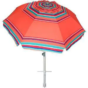 7ft Heavy Duty HIGH Wind Beach Umbrella with sand anchor Vent Tilt Sun Shelter, UV 50+ Protection Portable Outdoor Sunshade Umbrellas Carry Bag for Patio Garden Pool Backyard Rust Red 7ft Heavy Duty HIGH Wind Beach Umbrella with sand anchor Vent Tilt Sun Shelter, UV 50+ Protection Portable Outdoor Sunshade Umbrellas Carry Bag for Patio Garden Pool Backyard Rust Red