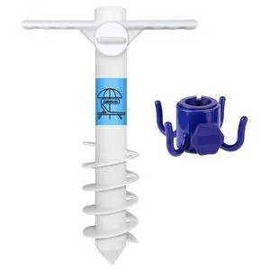 Beach Umbrella sand Anchor Stand Holder Heavy Duty and umbrellas hanging hook, Universal One Size Fits Most Beach Umbrella| Safe Stand for Strong Winds Portable Beach Accessories Beach Umbrella sand Anchor Stand Holder Heavy Duty and umbrellas hanging hook, Universal One Size Fits Most Beach Umbrella| Safe Stand for Strong Winds Portable Beach Accessories