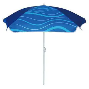 5ft Seaside Umbrella for Sand Box and Water Table - Kids Durable Umbrellas for children Beach Camping Garden Outdoor Play Shade (5ft Navy Blue) 5ft Seaside Umbrella for Sand Box and Water Table - Kids Durable Umbrellas for children Beach Camping Garden Outdoor Play Shade (5ft Navy Blue)